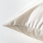 Cushion Cover Cotton-Linen Hidden Zipper 18×18 Inch