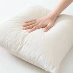 Cushion Cover Cotton-Linen Hidden Zipper 18×18 Inch