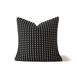 Cushion Cover Cotton-Linen Waffle Weave Concealed Zipper 18x18