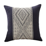 Cushion Cover Ethnic Jacquard Cotton Blend 18x18 Inch
