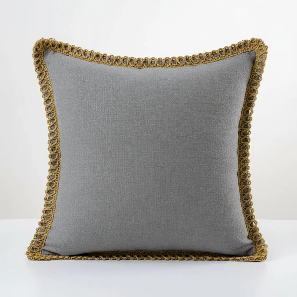 Cushion Cover French-Inspired Pattern Removable & Washable