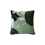 Cushion Cover Hand-Tufted Abstract Cotton Blend Hidden Zipper