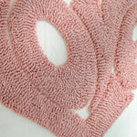 Cushion Cover Hand-Tufted Heart Velvet-Touch