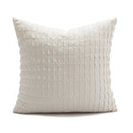 Cushion Cover High-Pile Faux Fur Zebra Stripe