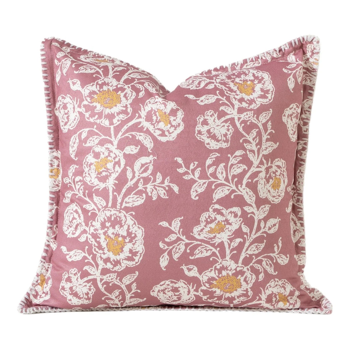 Cushion Cover Jacquard Ornamental Ikat Concealed Zipper Easy Care