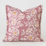 Cushion Cover Jacquard Ornamental Ikat Concealed Zipper Easy Care