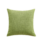 Cushion Cover Linen-Look Crosshatch Concealed Zipper