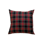 Cushion Cover Plaid Brushed Cotton Flannel Hidden Zipper