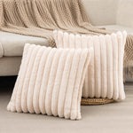 Cushion Cover Plush Soft 17.7 Inch Square