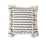 Cushion Cover Removable Handmade Tufted Cotton Blend Tassels