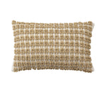 Cushion Cover Removable Handmade Tufted Cotton Blend Tassels