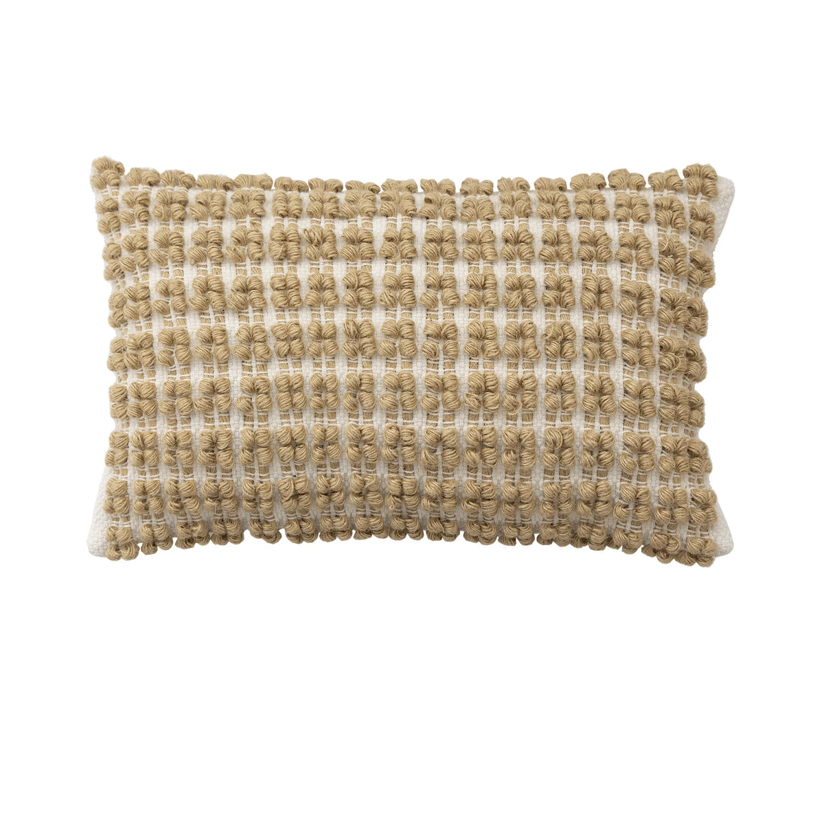 Cushion Cover Removable Handmade Tufted Cotton Blend Tassels