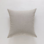 Cushion Cover Slub Linen-Effect Welt Trim Hidden Zip