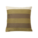 Cushion Cover Soft Velvet Vertical Stripes Concealed Zipper