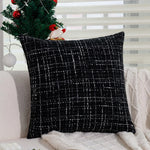 Cushion Cover Tweed Bouclé Concealed Zipper & Machine Washable