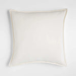Cushion Cover Velvet Decorative Piping Concealed Zipper