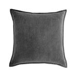 Cushion Cover Velvet Decorative Piping Concealed Zipper