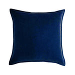 Cushion Cover Velvet Decorative Piping Concealed Zipper