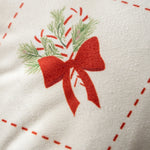 Cushion Cover Velvet Embroidered Concealed Zipper