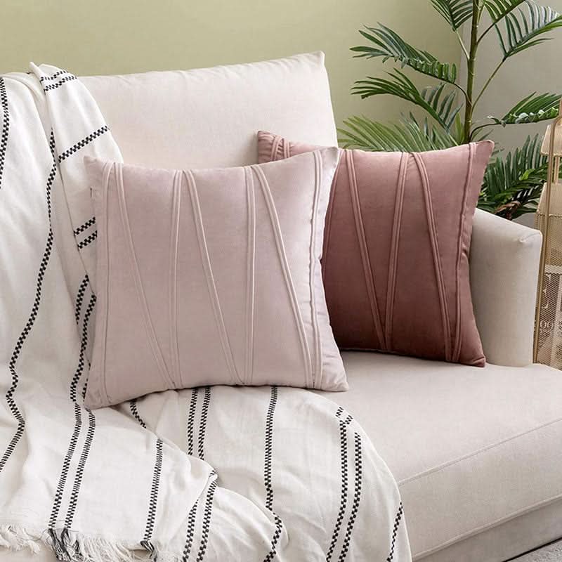 Cushion Cover Velvety-Soft Fabric Multiple Shapes and Sizes