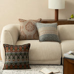 Cushion Cover Woven Jacquard Concealed Zipper