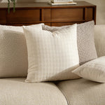 Cushion Cover Woven Triangle Chenille Removable Zipper 45x45 Cm
