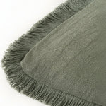Cushion Covers Cotton-Linen Blend Set of 2 Hidden Zipper