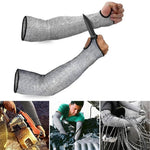 Cut-Resistant Arm Sleeves Level 5 Breathable Stretch