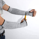 Cut-Resistant Arm Sleeves Level 5 Breathable Stretch