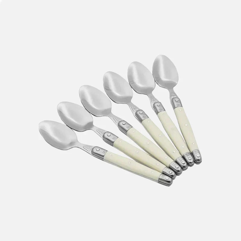 Cutlery Set 24 Piece Stainless Steel Ivory Handles