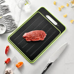Cutting Board & Defrosting Tray Aluminum Non-Slip 4-In-1