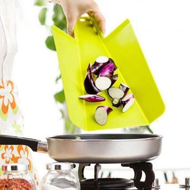 Cutting Board Foldable Non-Slip Plastic Surface