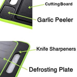 Cutting Board Rapid Defrosting Grater & Sharpener Non-Slip