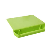 Cutting Board Removable Tray & Clip-On Bag Holder
