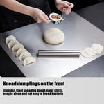 Cutting Board Stainless Steel Double-Sided L-Shaped Edge