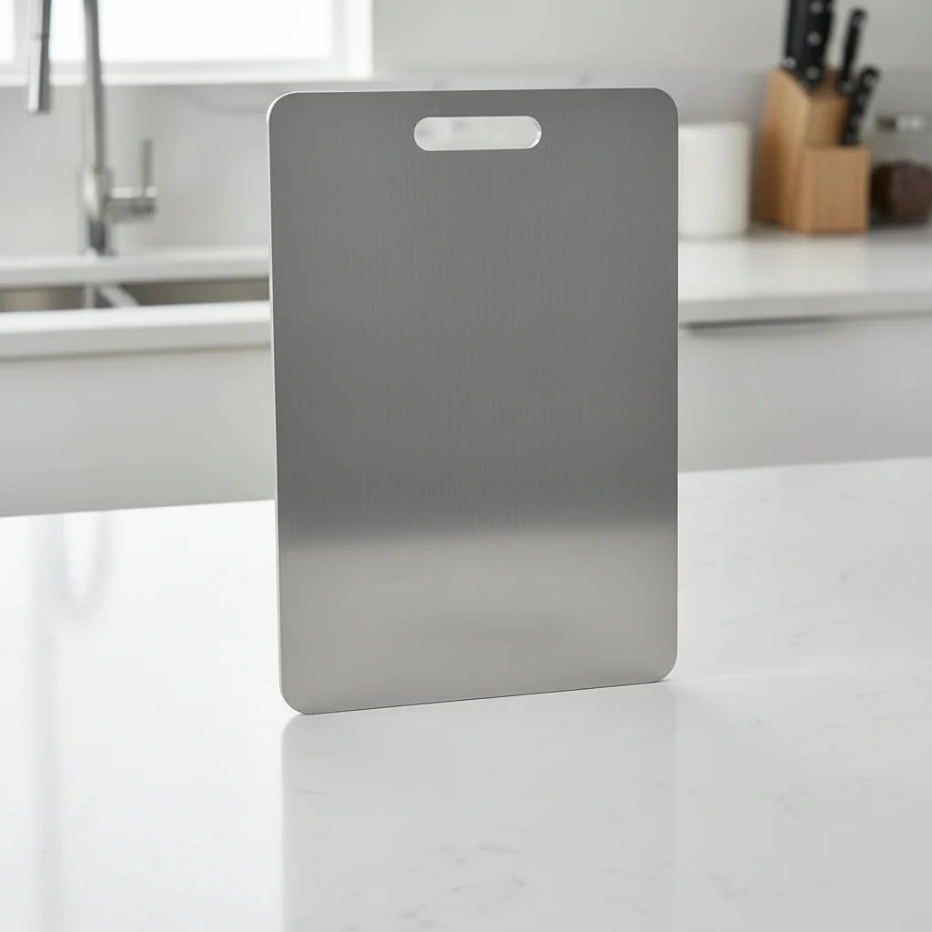 Cutting Board Stainless Steel Non-Porous Non-Slip