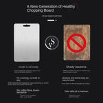 Cutting Board Stainless Steel Non-Porous Non-Slip
