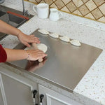 Cutting Board Stainless Steel Non-Slip Base Dishwasher-Safe