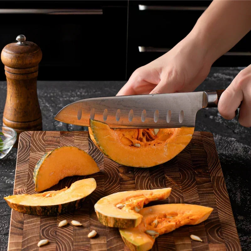 Cutting Board Teak Wood Water-Repellent 1-Inch Thick