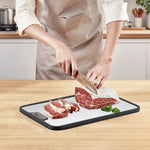 Cutting Board Titanium Double-Sided Non-Slip Base & Juice Groove