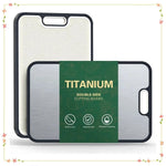 Cutting Board Titanium Double-Sided Non-Slip Base & Juice Groove
