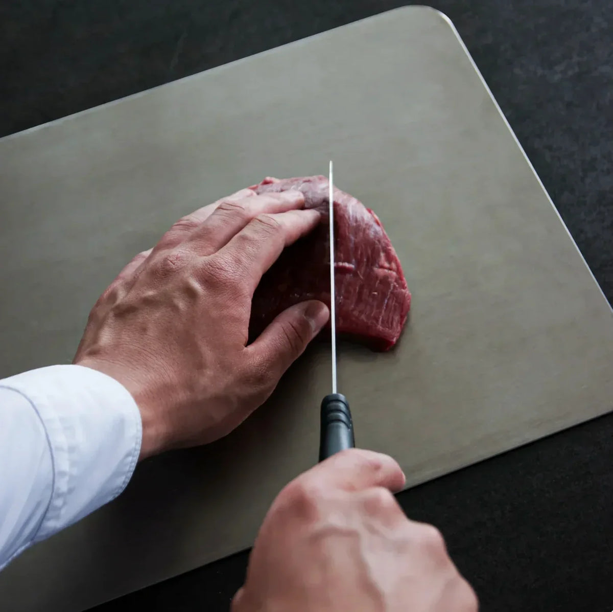 Cutting Board Titanium Non-Porous Scratch-Resistant Dishwasher-Safe