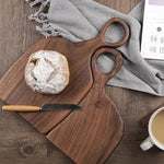Cutting Board Walnut Wood Double-Sided for Prep & Serving