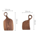 Cutting Board Walnut Wood Double-Sided for Prep & Serving