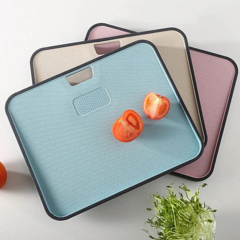 Cutting Board Wheat Straw Double-Sided Lightweight & Easy-Clean