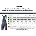 Cycling Bib Shorts Breathable Mesh & 3D Padded Chamois