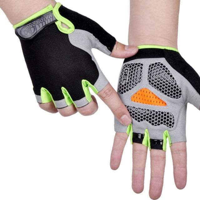 Cycling Gloves Fingerless Padded Breathable