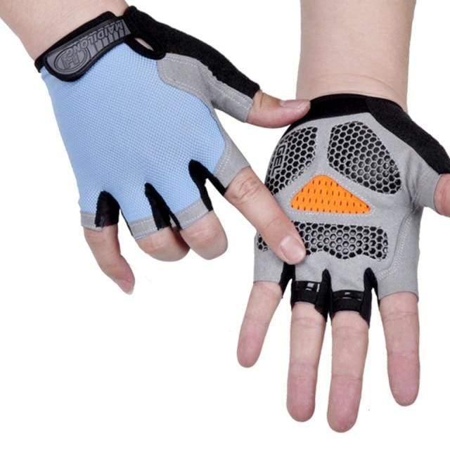Cycling Gloves Fingerless Padded Breathable