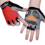 Cycling Gloves Fingerless Padded Breathable