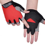 Cycling Gloves Fingerless Padded Breathable